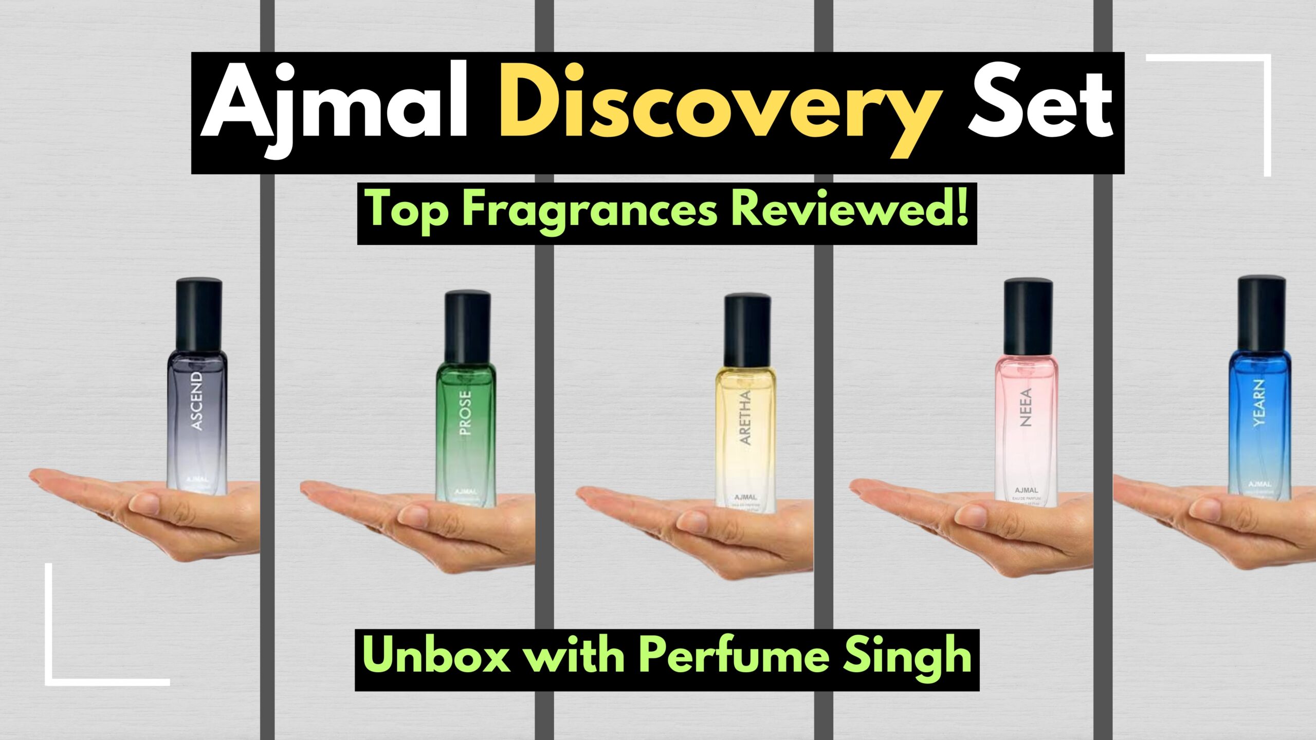 ajmal discovery set perfume singh